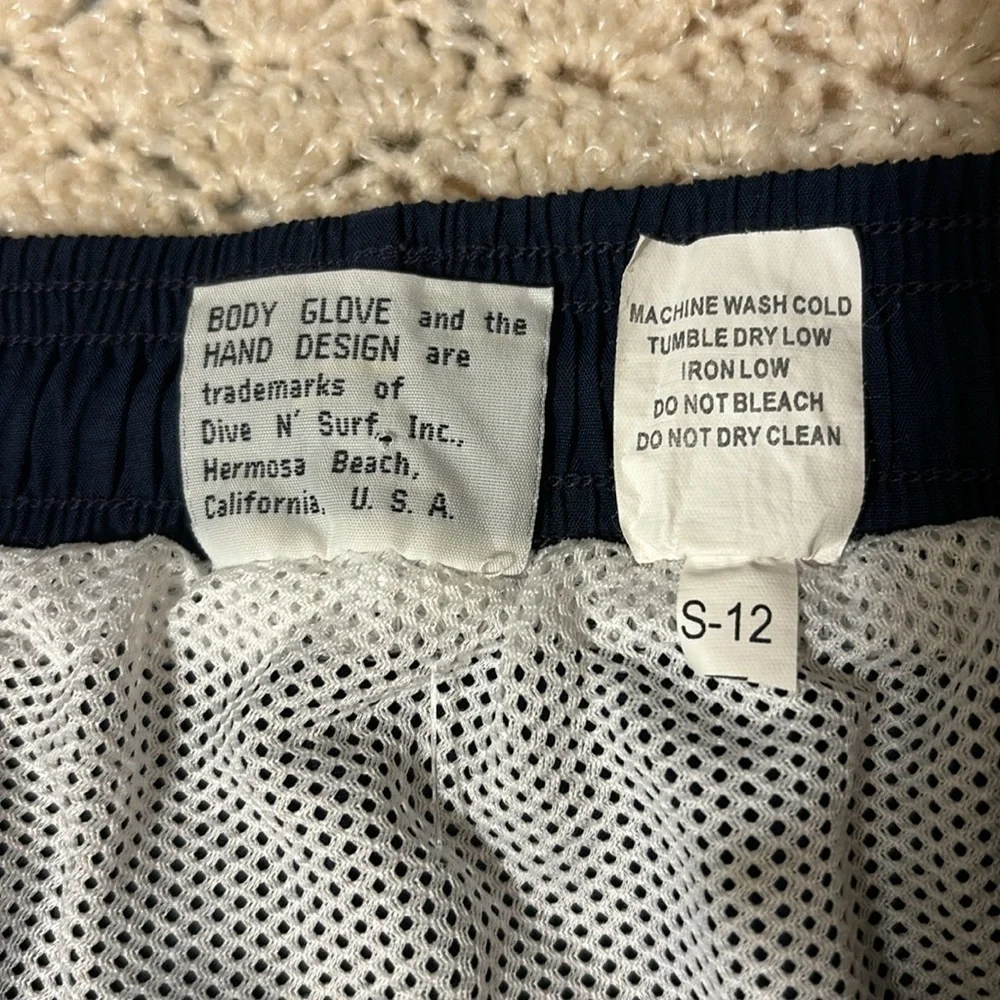 Body Glove Swim Trunks Shorts Vintage Size L